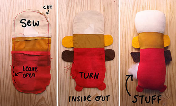 DIY Topsy-Turvy Rag Doll Tutorial