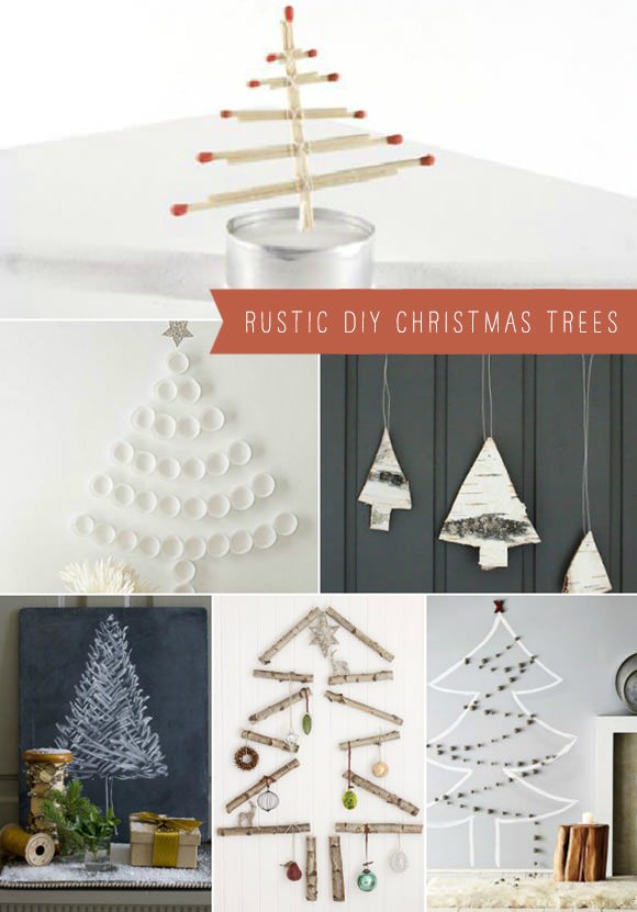 Rustic DIY Christmas Trees