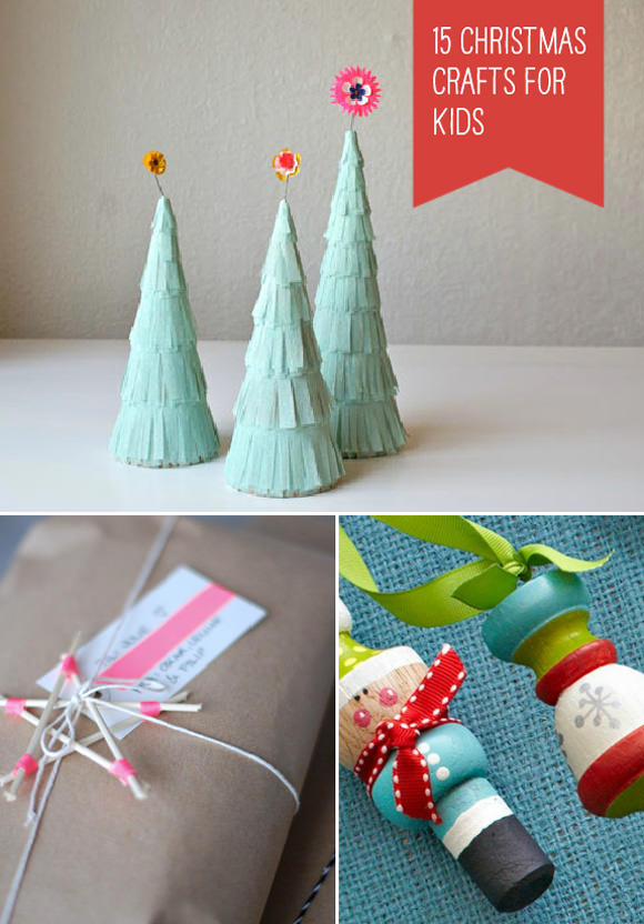 15 Simple Christmas Crafts for Kids ⋆ Handmade Charlotte