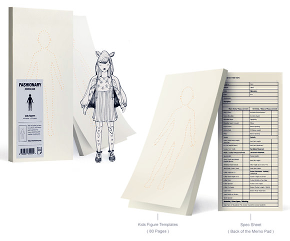 Fashionary Memo Pad Kids