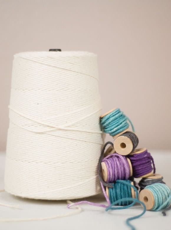 DIY Hand-Dyed Twine