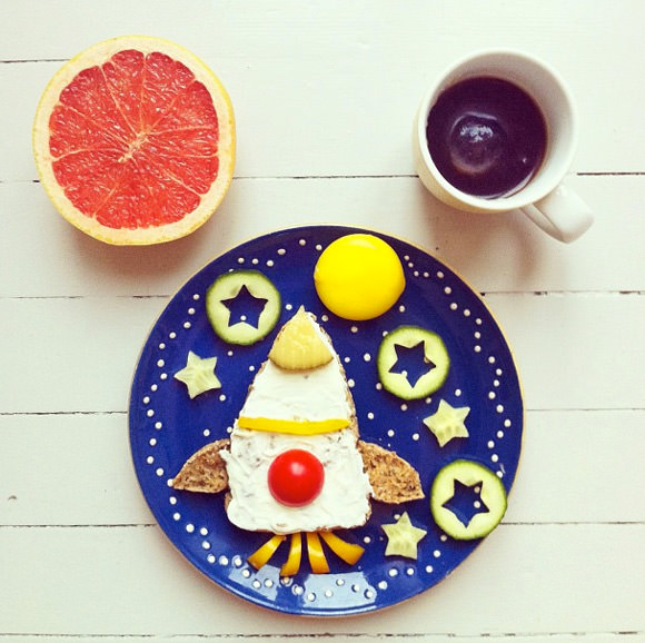 Amazing Instagram Breakfast Art by Idafrosk