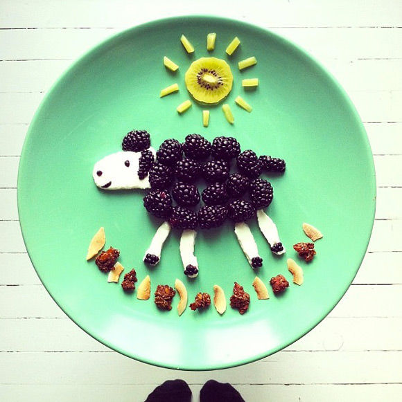 Amazing Instagram Breakfast Art by Idafrosk