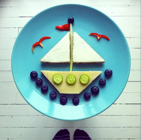 Amazing Instagram Breakfast Art by Idafrosk