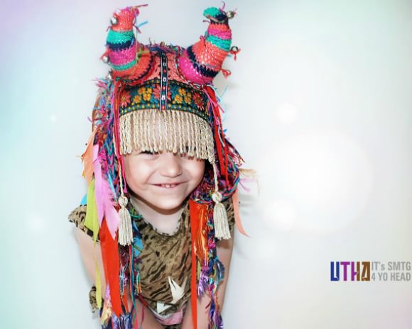 Little UTAH Shaman Headpiece from UTAH hats on Etsy