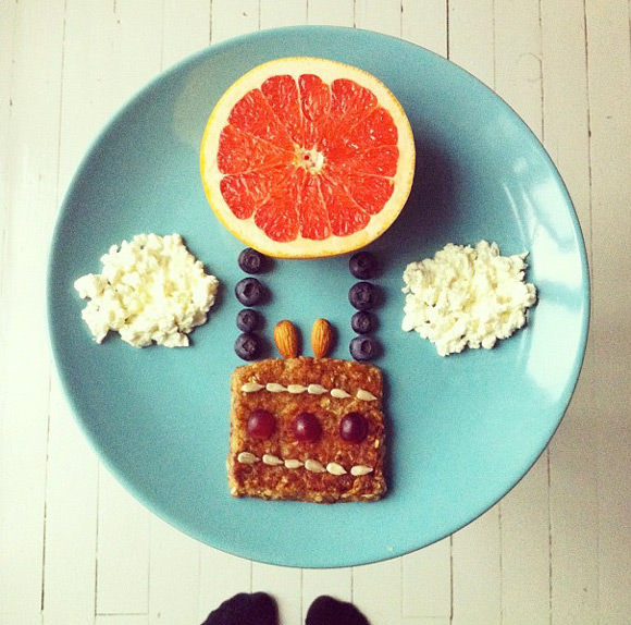 Amazing Instagram Breakfast Art by Idafrosk