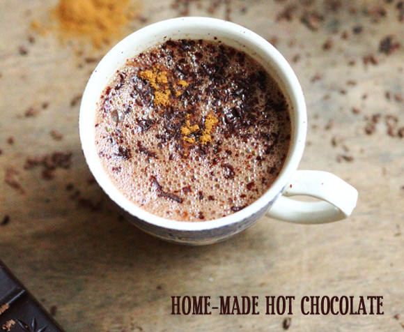 yummy homemade hot chocolate recipe
