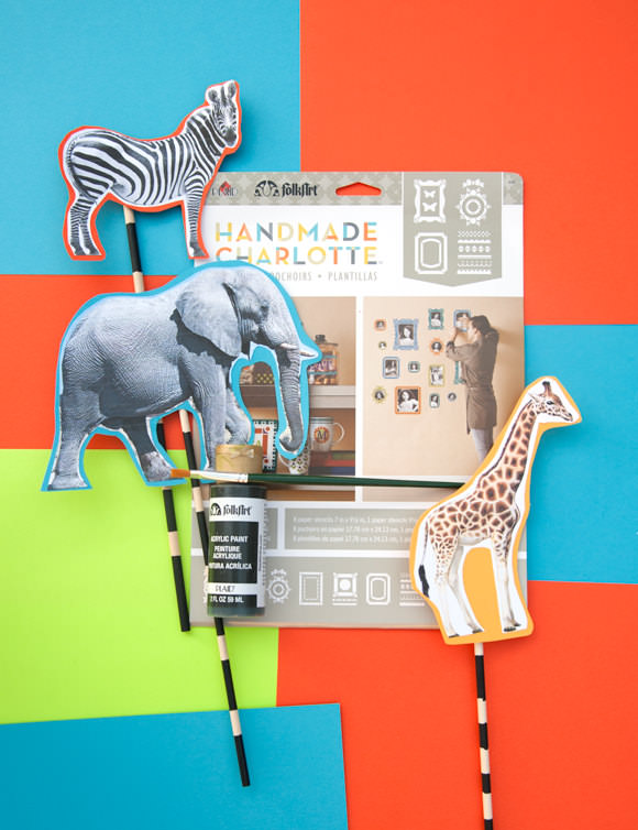 DIY Safari Animal Puppets