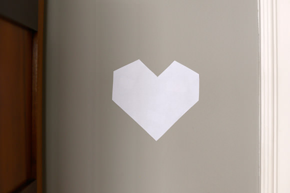 DIY Threaded Heart Wall Art