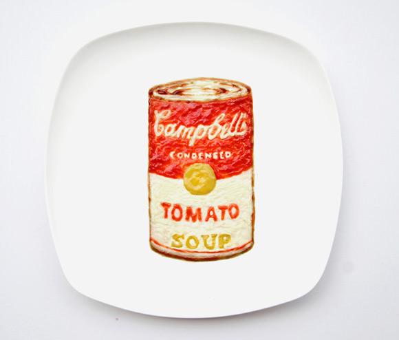Campbell's Soup, Instagram Food Art by Hong Yi