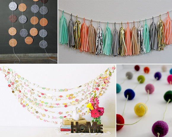 Etsy Finds: Perfect Party Garlands