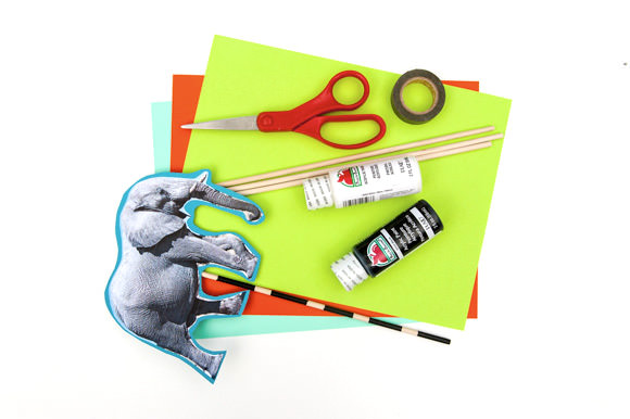 DIY Safari Animal Puppets