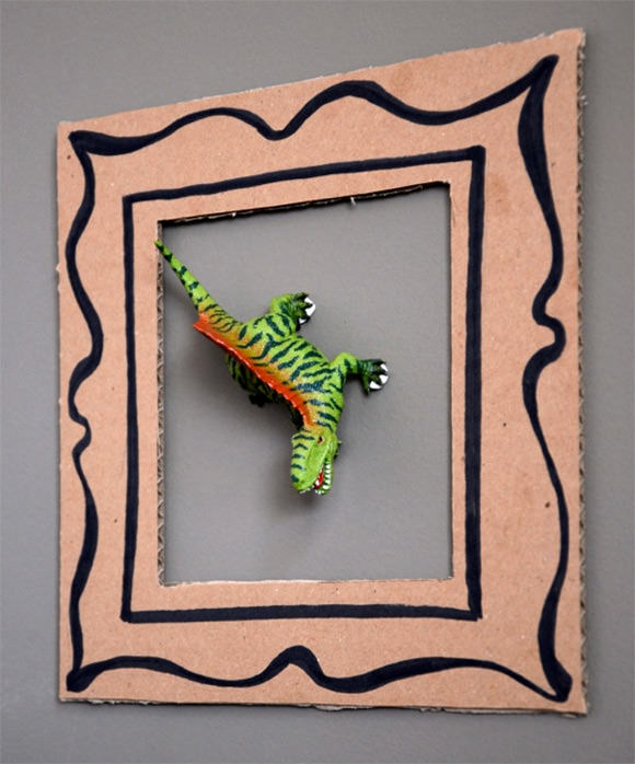 DIY Dino Frames for Kids