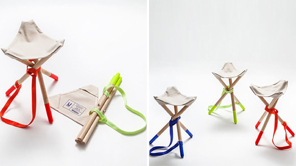 BUM travel chairs for charity by UM Project & BAGGU