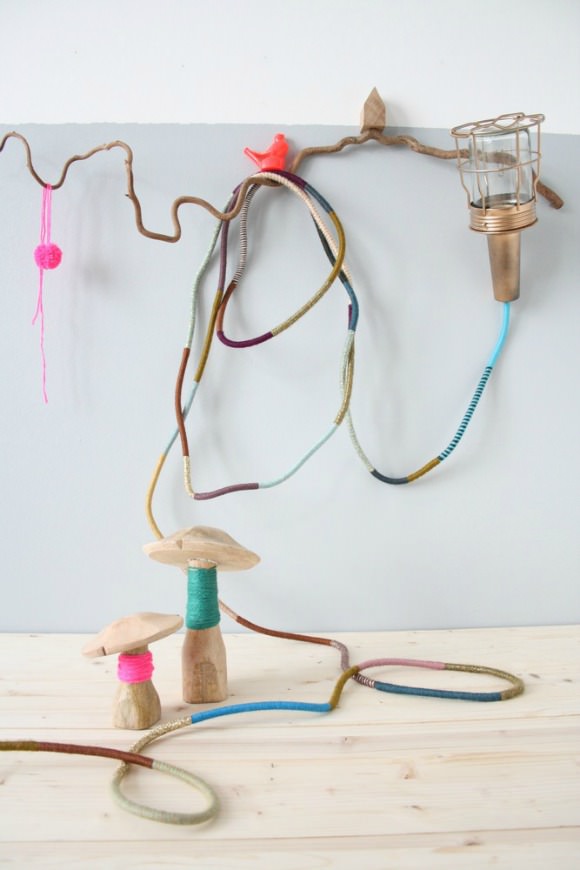 Wool Cage Light from Les Petits Bohèmes