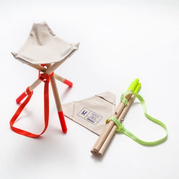 BUM travel chairs for charity by UM Project & BAGGU