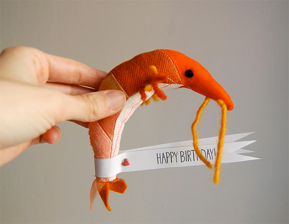 Etsy Finds: Patchwork Birthday Shrimp