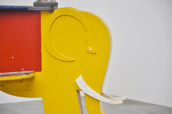 Vintage Playthings: De Stijl Elephant Rocker