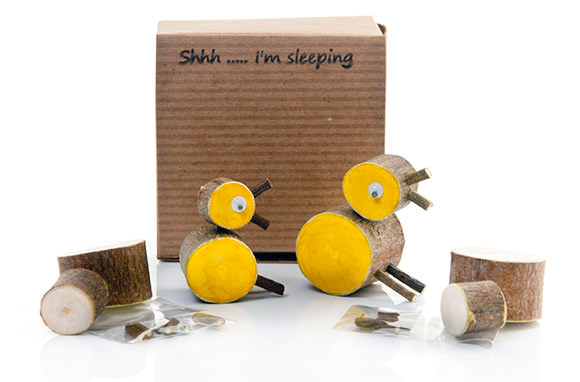 Craft Kits for Kids: Wooden Twig Animal Kits via Etsy