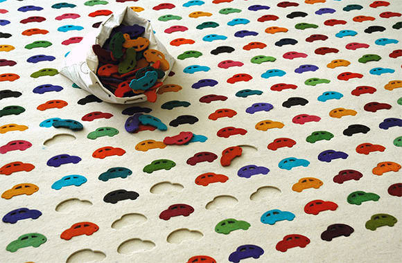 Cars Carpet by Agnieszka Czop & Joanna Rusin 