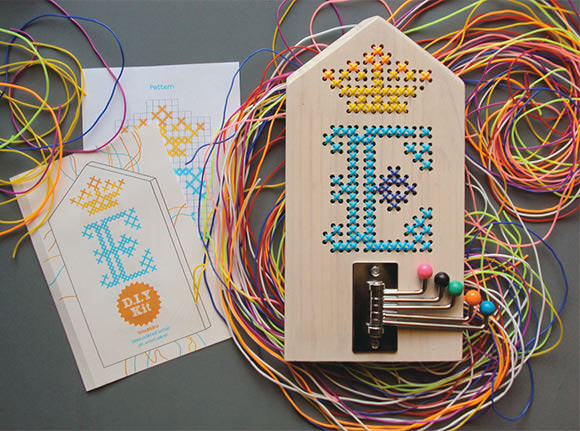 Etsy Finds: DIY Embroidery On Wood Kit for Kids