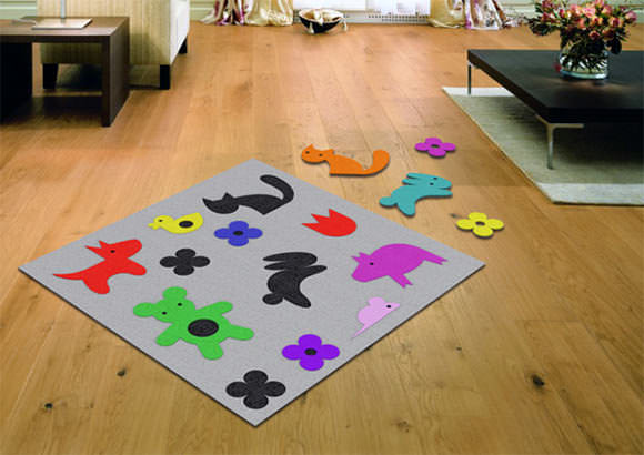 Board Game Carpet for Kids from Dam!Design on Etsy