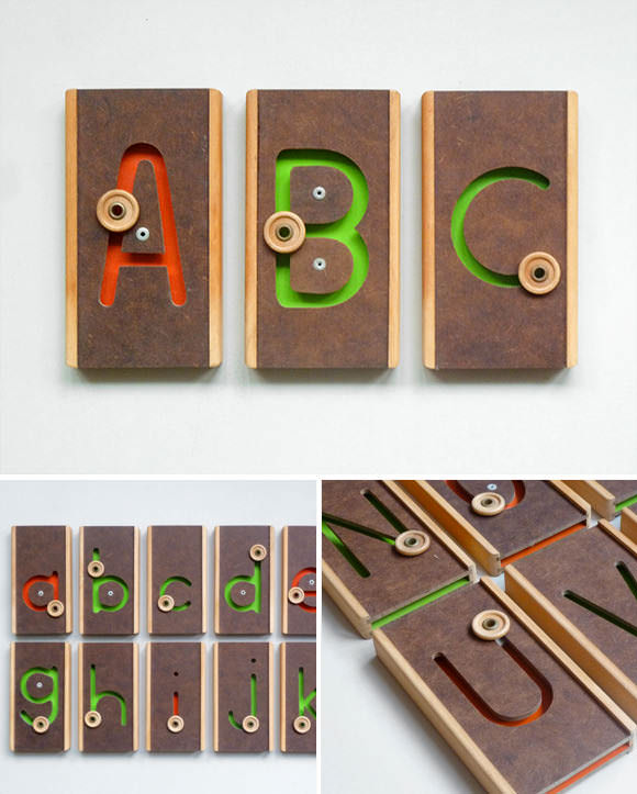 Wood Teaching Letters from Present & Correct