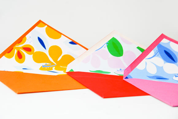 DIY Printable Summertime Envelope Liners