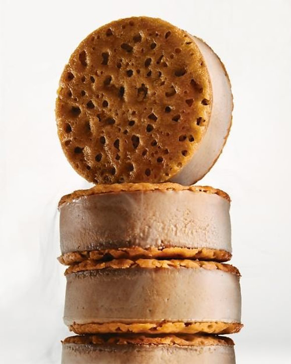 Chocolate-Creme Brulee Ice Cream Sandwiches Recipe