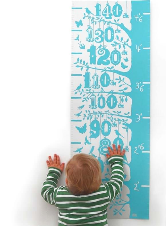 Growth Chart Wall Decal