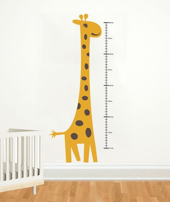 Kids Wooden Growth Chart