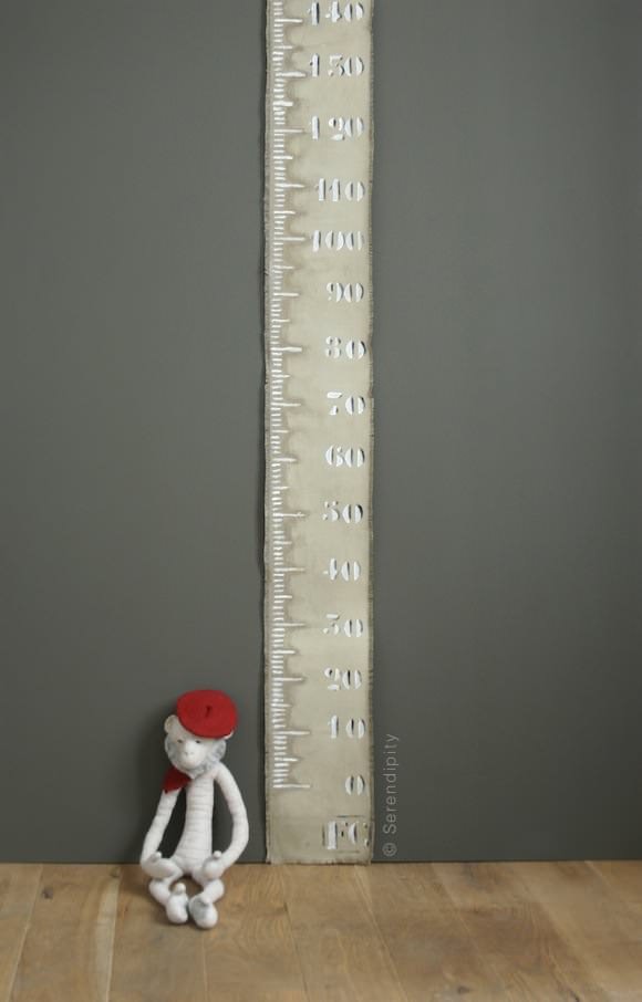 Vintage Ruler Growth Chart