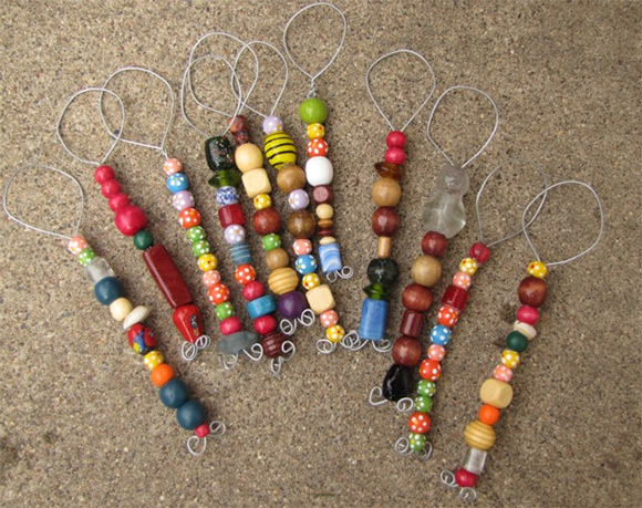 DIY Beaded Bubble Wands