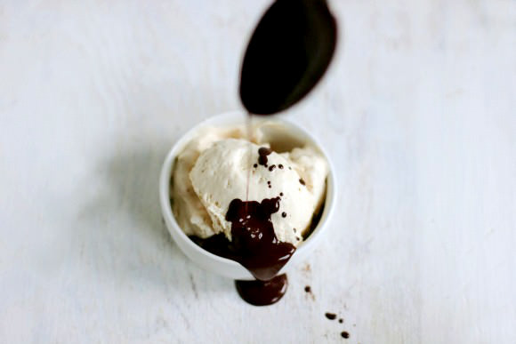 Recipe: No-Churn Peanut Butter Ice Cream with Chocolate Magic Shell