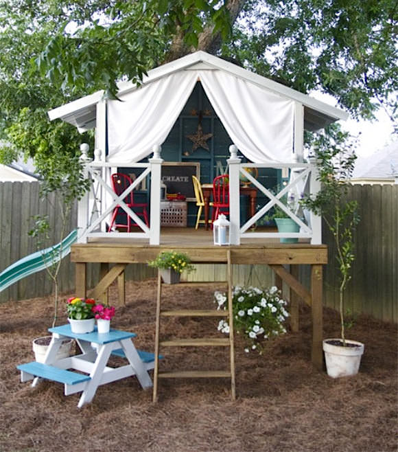 outdoor playhouse