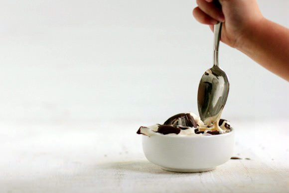 Recipe: No-Churn Peanut Butter Ice Cream with Chocolate Magic Shell