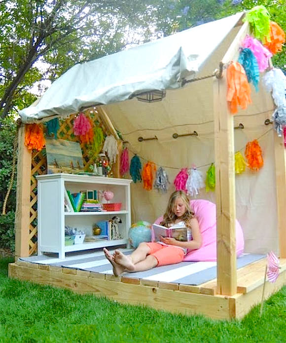 outdoor playhouse