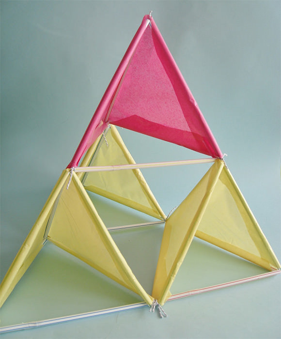DIY Tetrahedral Kite