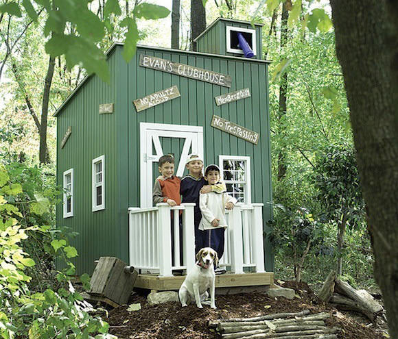 outdoor playhouse