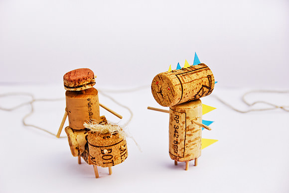 DIY Cork Animals