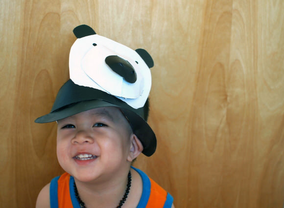 DIY Recycle Cereal Box Party Hat