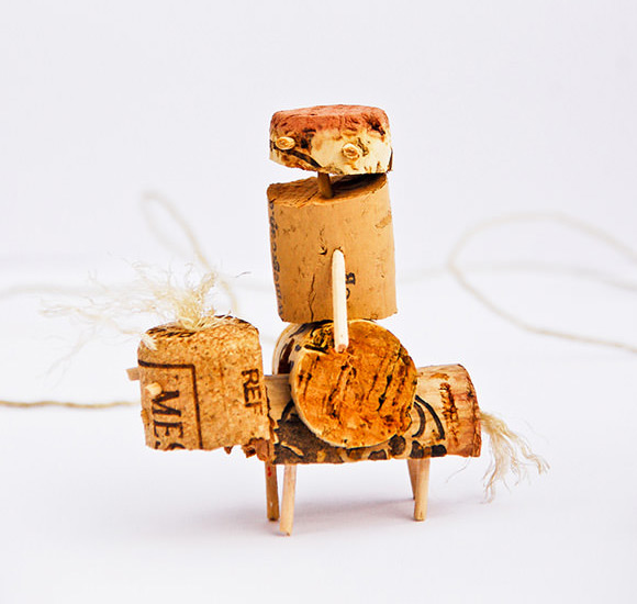 DIY Cork Animals