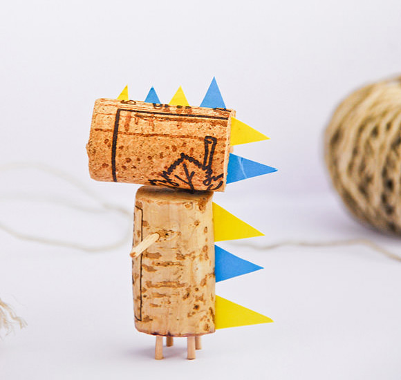 DIY Cork Animals