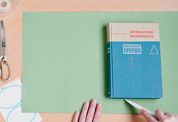4 secrets to a carefully covered book // via design mom