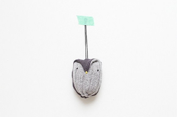 DIY Recycled Sock Owls