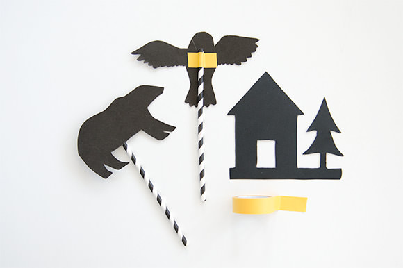 DIY Printable Shadow Puppet Bedtime Stories