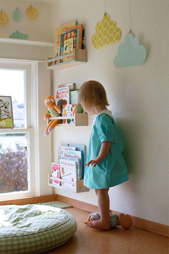 8 Clever Ways To Display Your Child S Books