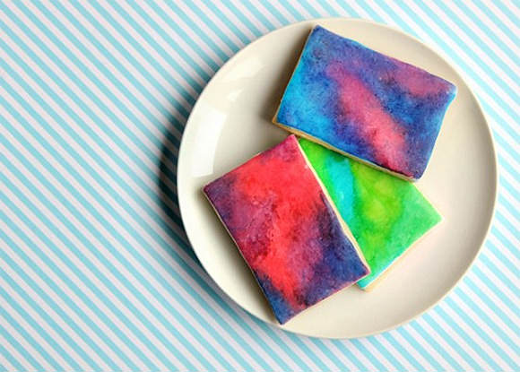 DIY Watercolor Cookies