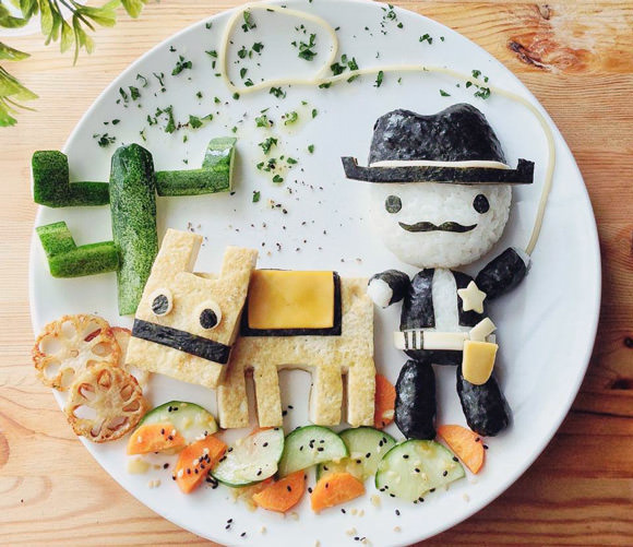 Instagram Foodie Samantha Lee (made to encourage her daughter to eat her food)