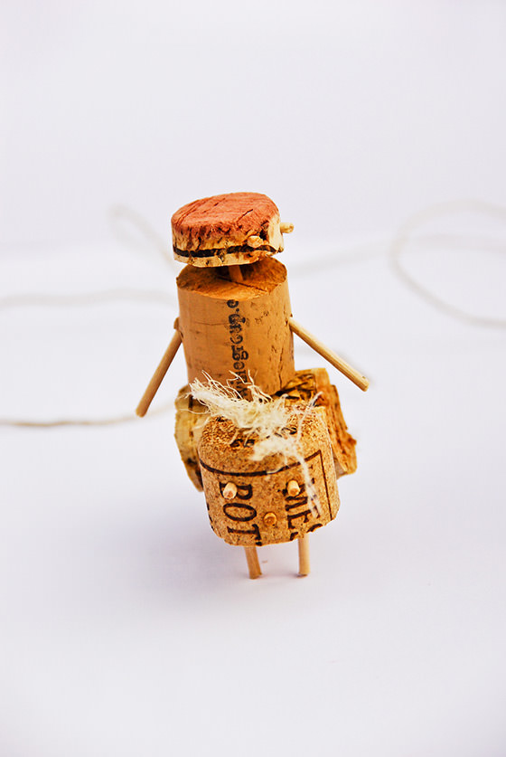 DIY Cork Animals